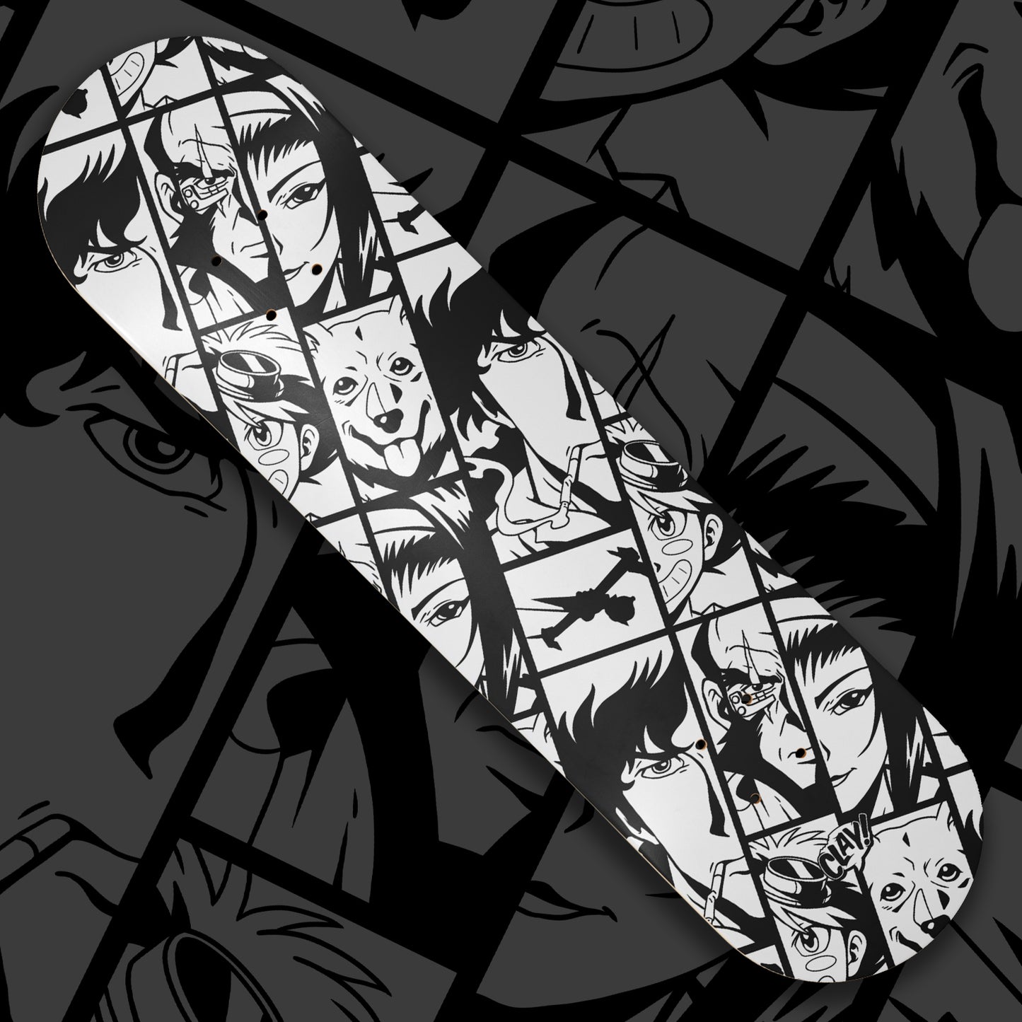 See You Space Cowboy skate deck