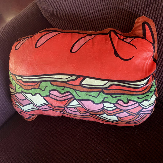 Broodwich plush throw pillow