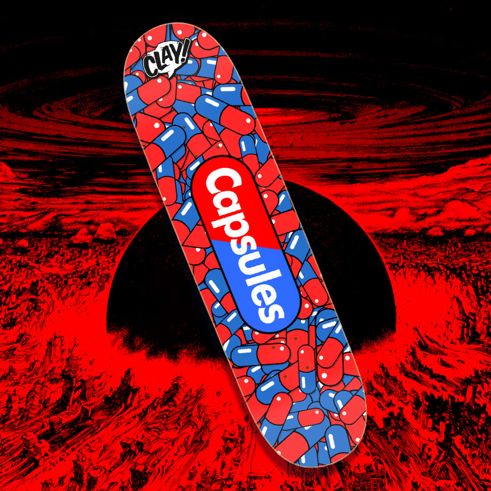 Capsules skate deck