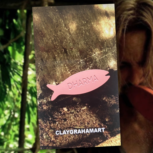 Fish Biscuit 1.5" Soft Enamel Pin