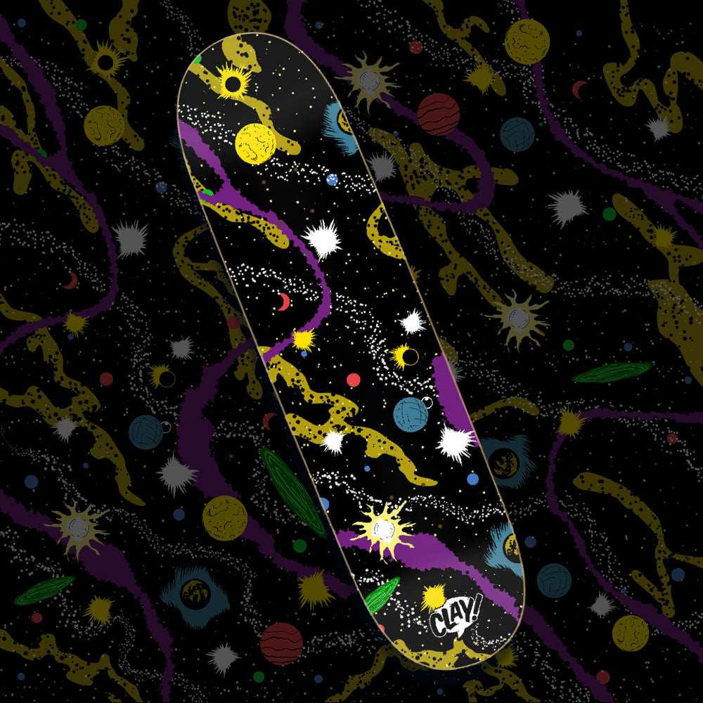 Celestial skate deck