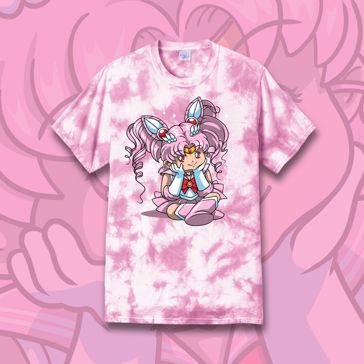 Chibi Brite tie-dye t-shirt