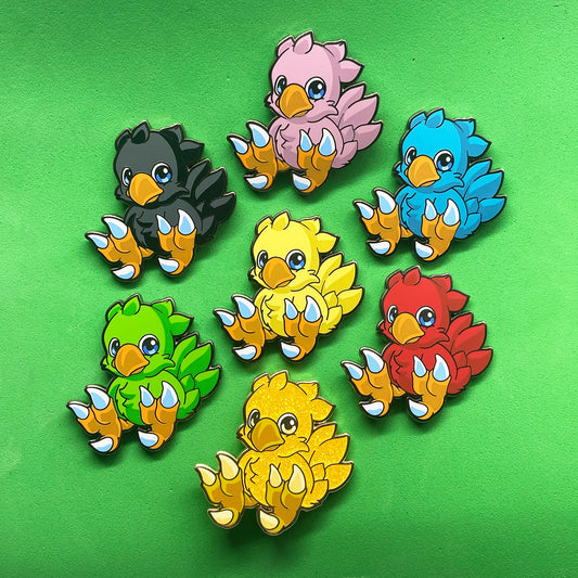 Chocobo Breeder 1.5" Blind Bag Hard Enamel Pin