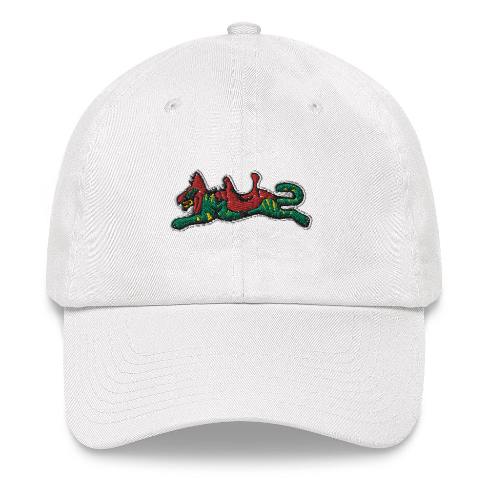 Le Chat De Bataille embroidered dad hat