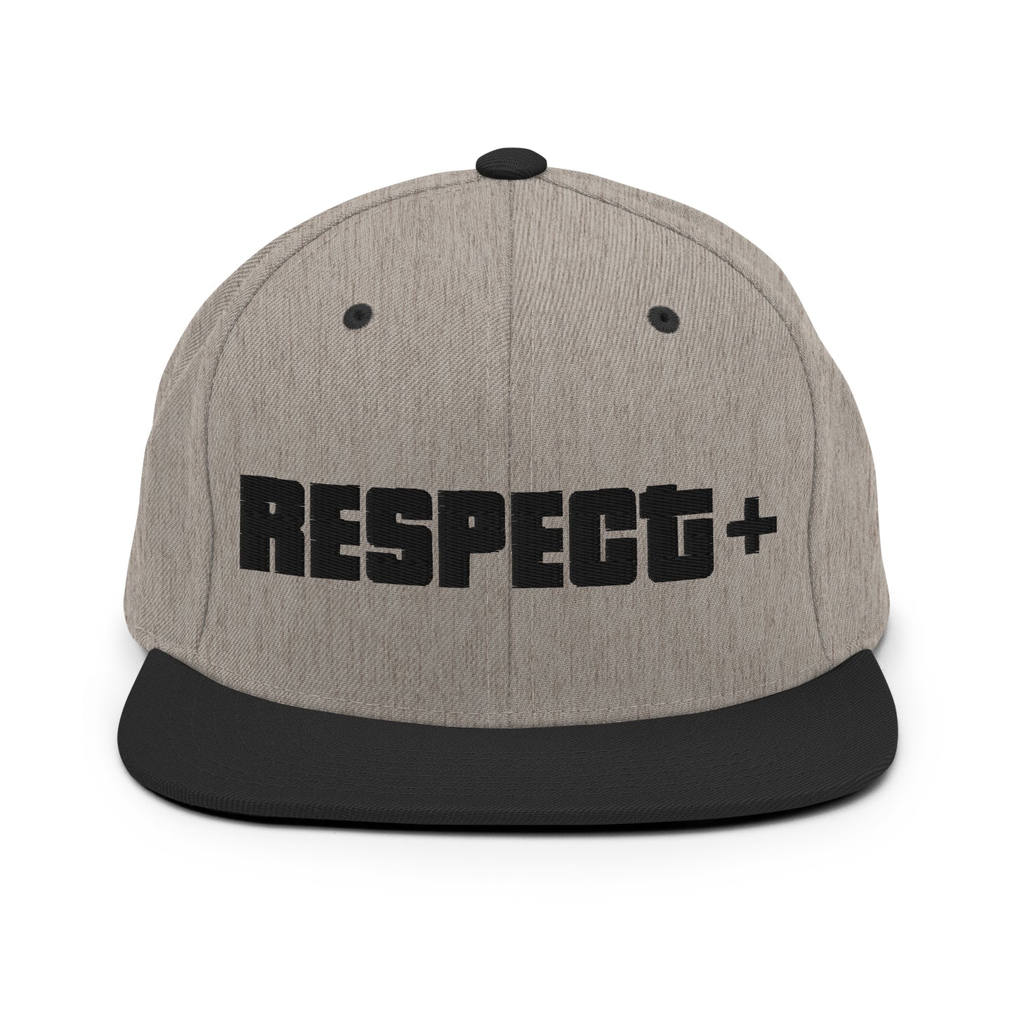 Respect + snapback hat