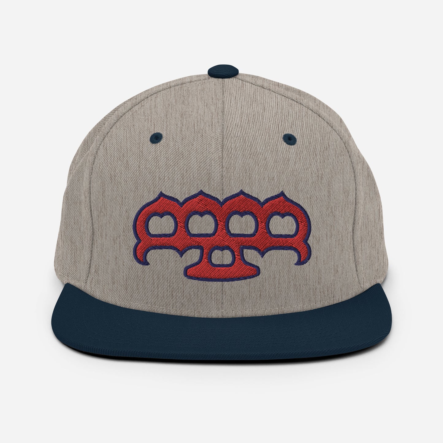 Red Knux snapback hat