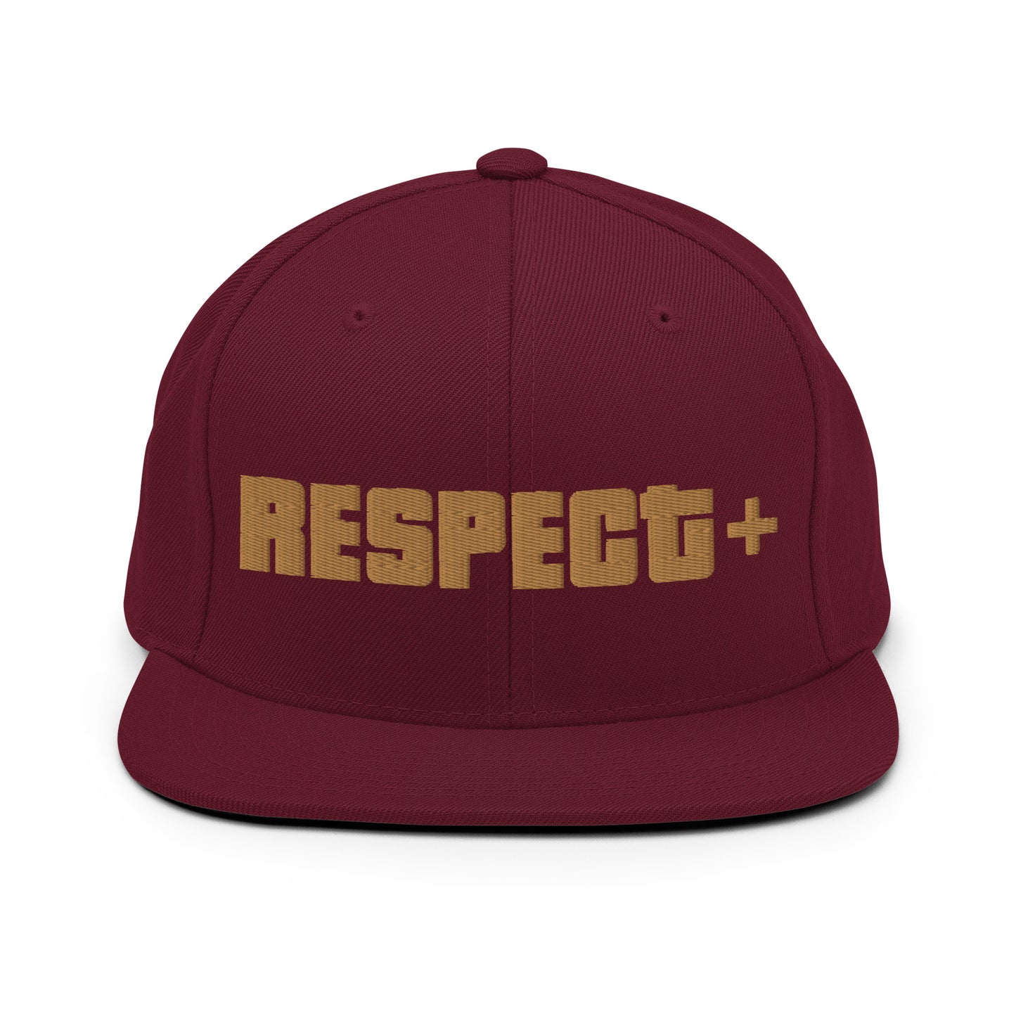 Respect + snapback hat