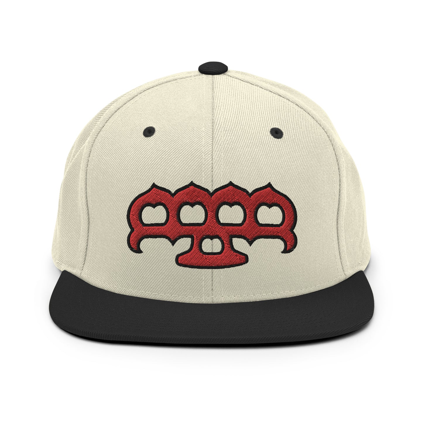 Red Knux snapback hat