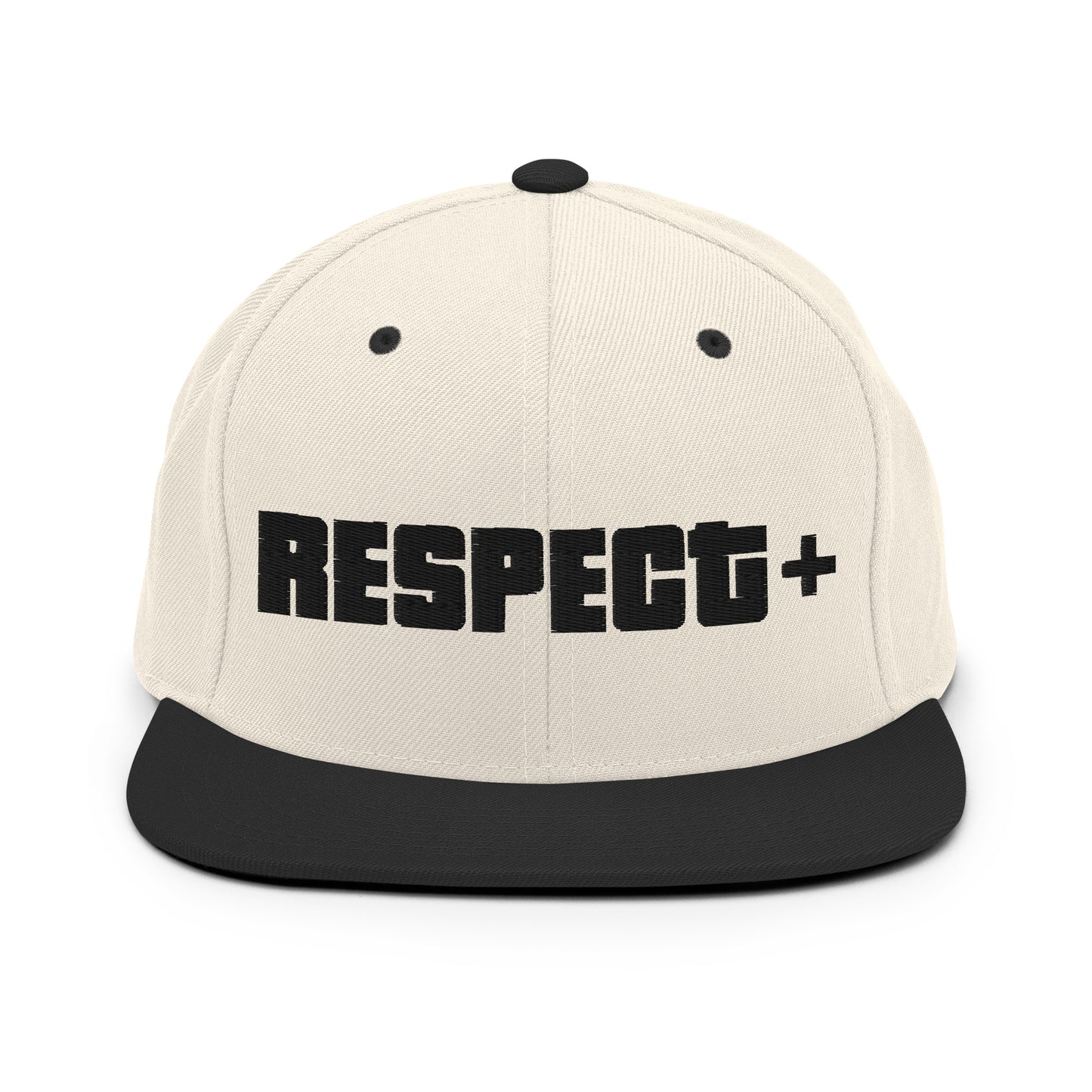 Respect + snapback hat