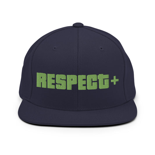 Respect + snapback hat