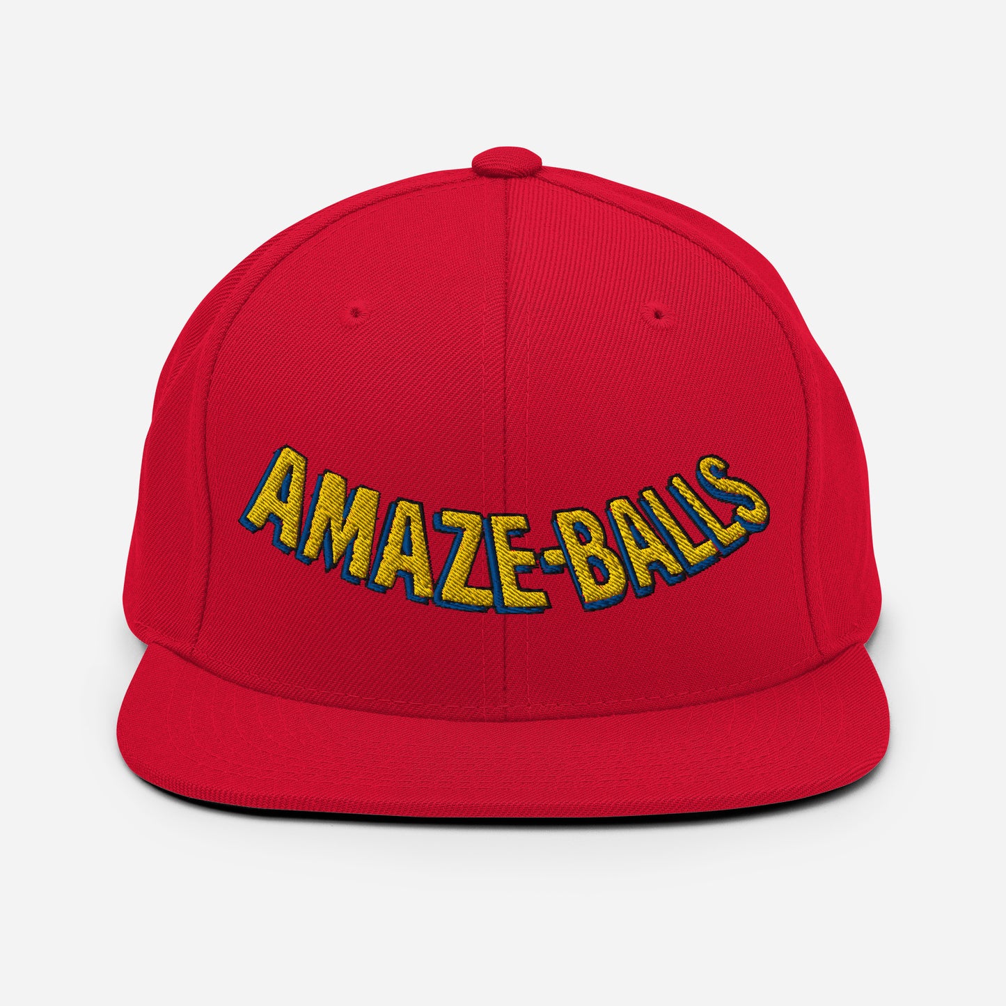 Amaze-Balls snapback hat