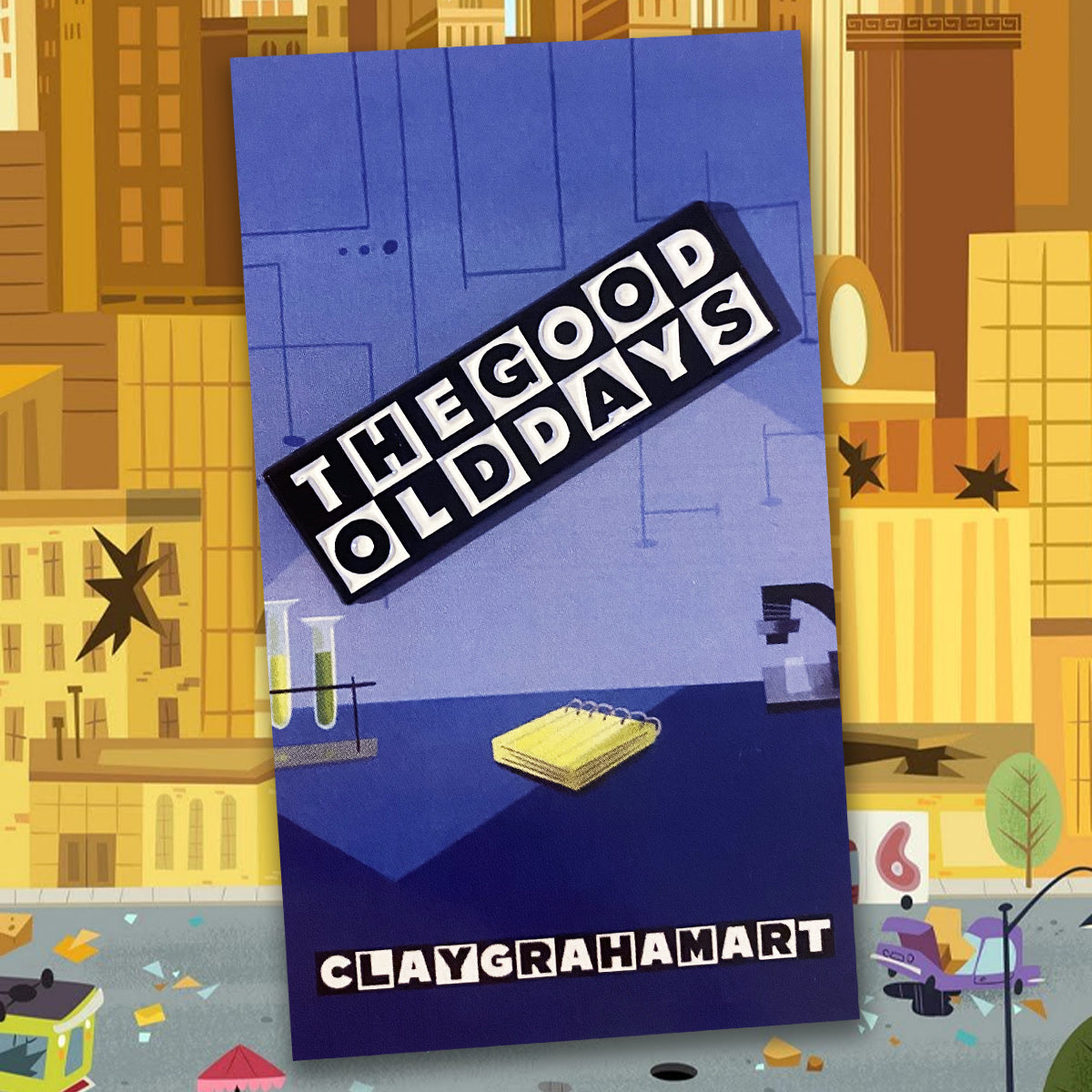 The Good Old Days 1.75" Soft Enamel Pin