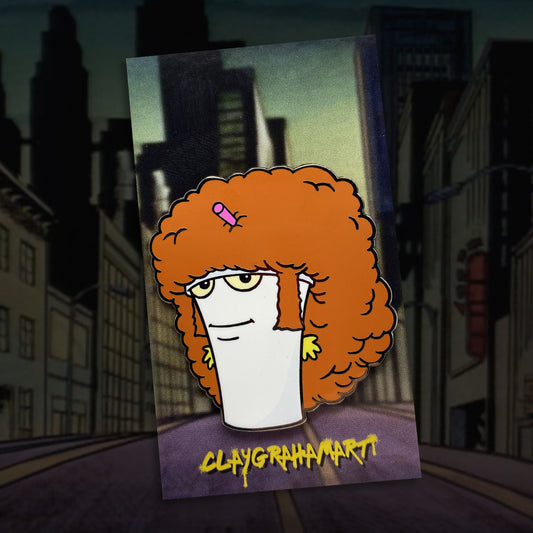 Master Perm 2" hard enamel pin