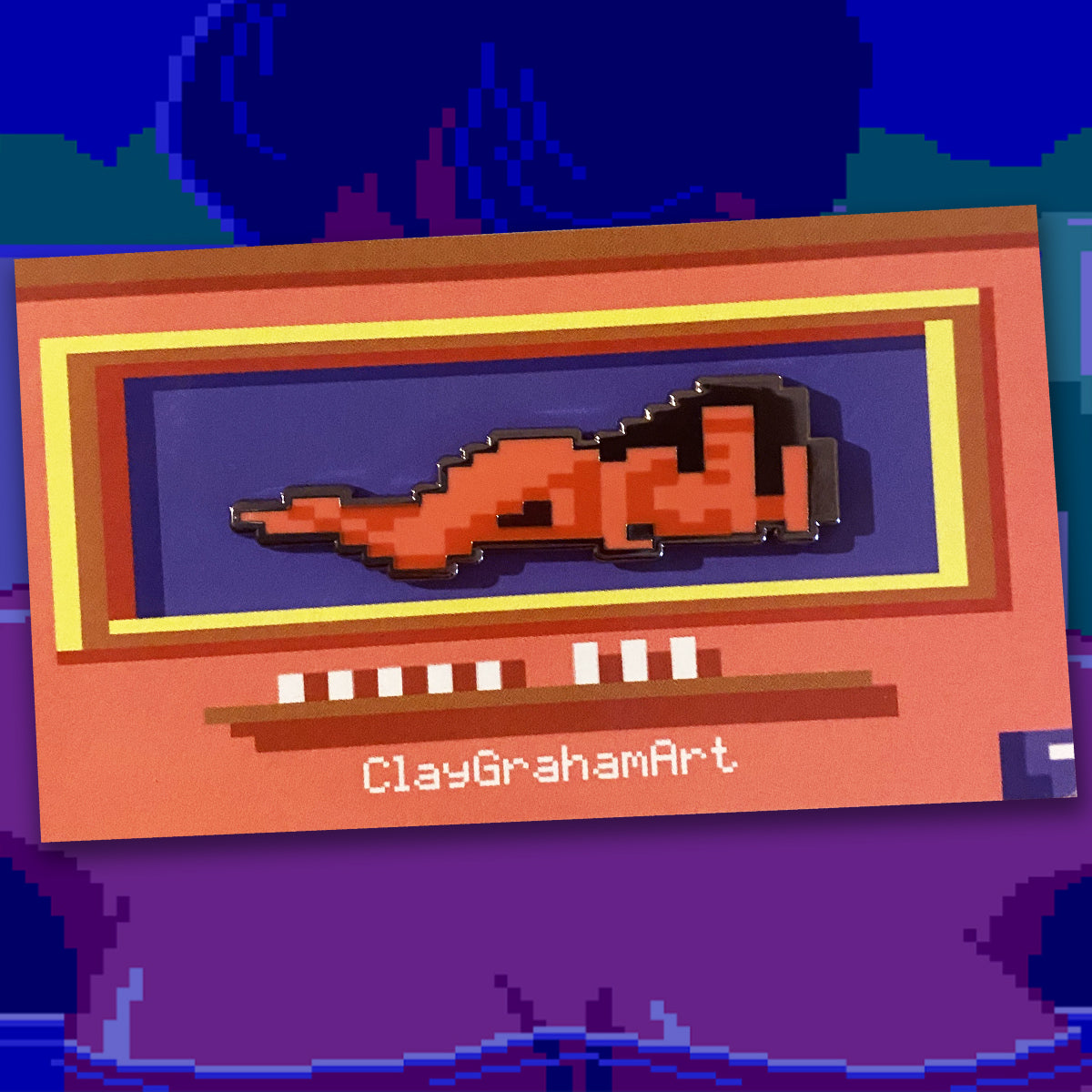 Lefty's Lo Rez Lady Hard Enamel Pin