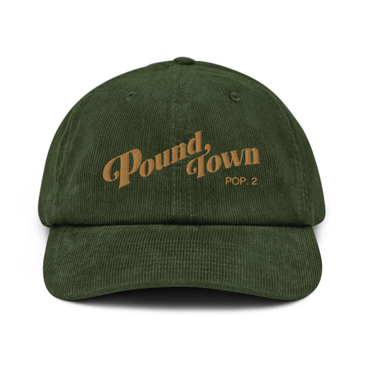 Pound Town corduroy hat