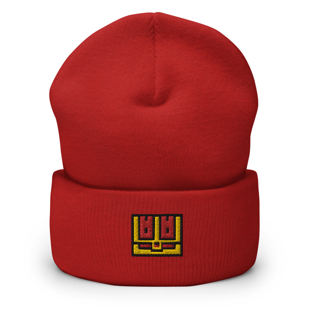 Pixel Chest beanie