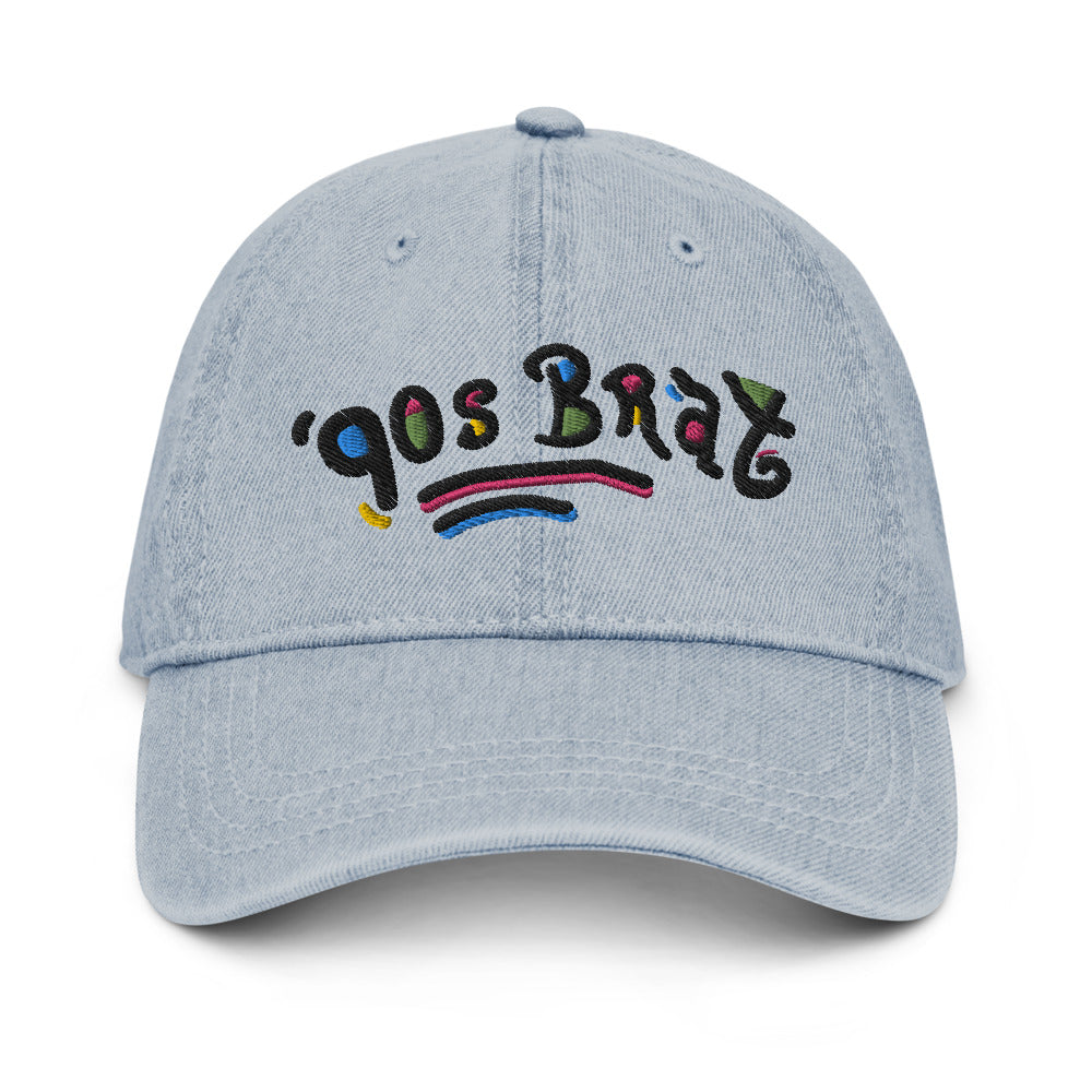 90s Brat denim hat