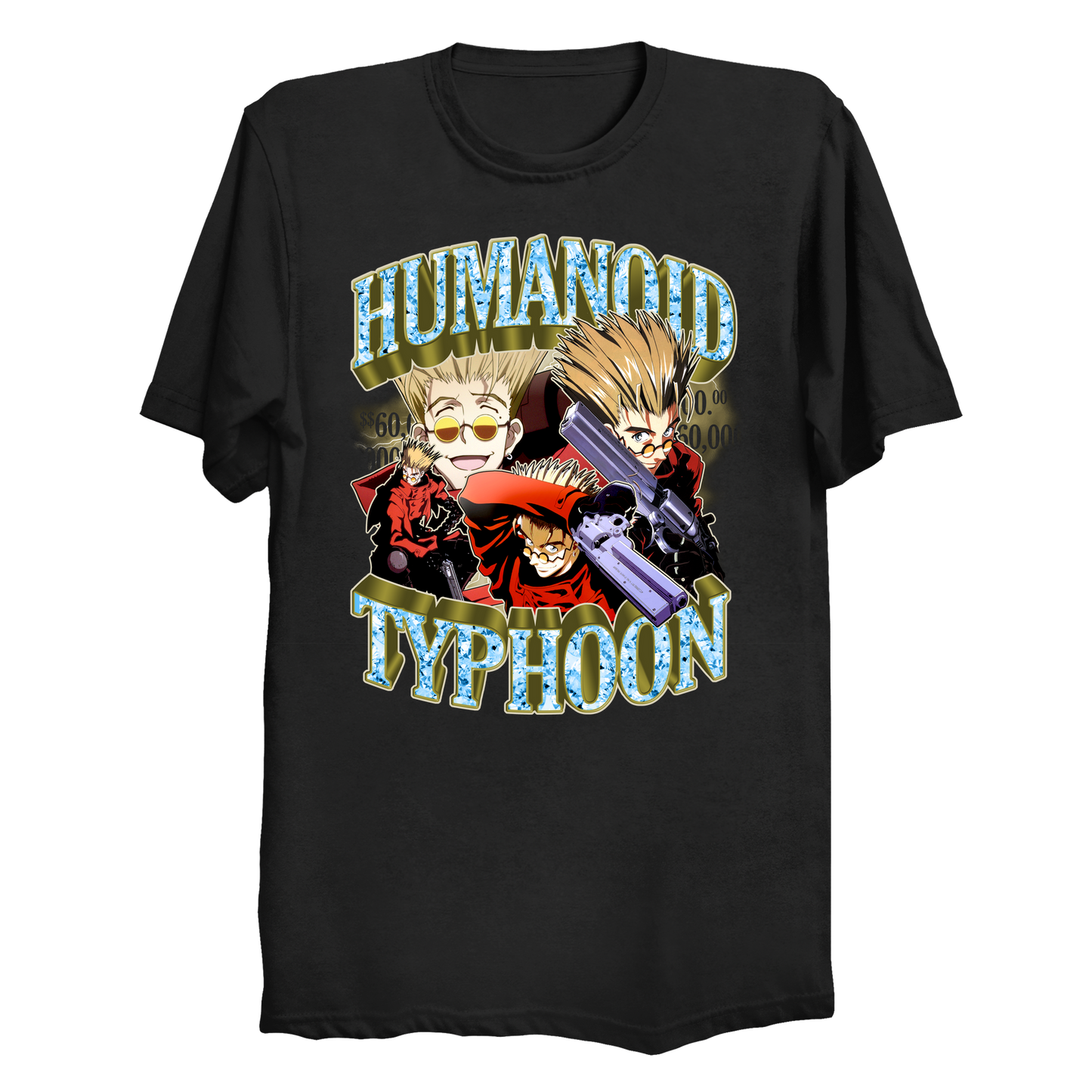 Humanoid Typhoon 90s bootleg rap tee