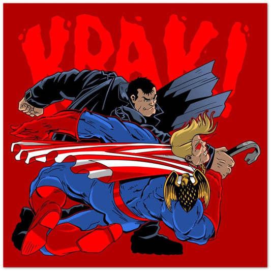 The Dark Butcher Returns semi-gloss poster