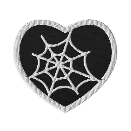 Spiderweb Heart patch
