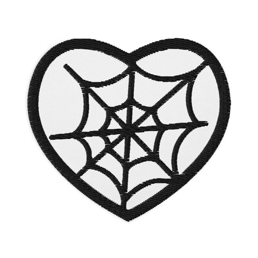 Spiderweb Heart patch