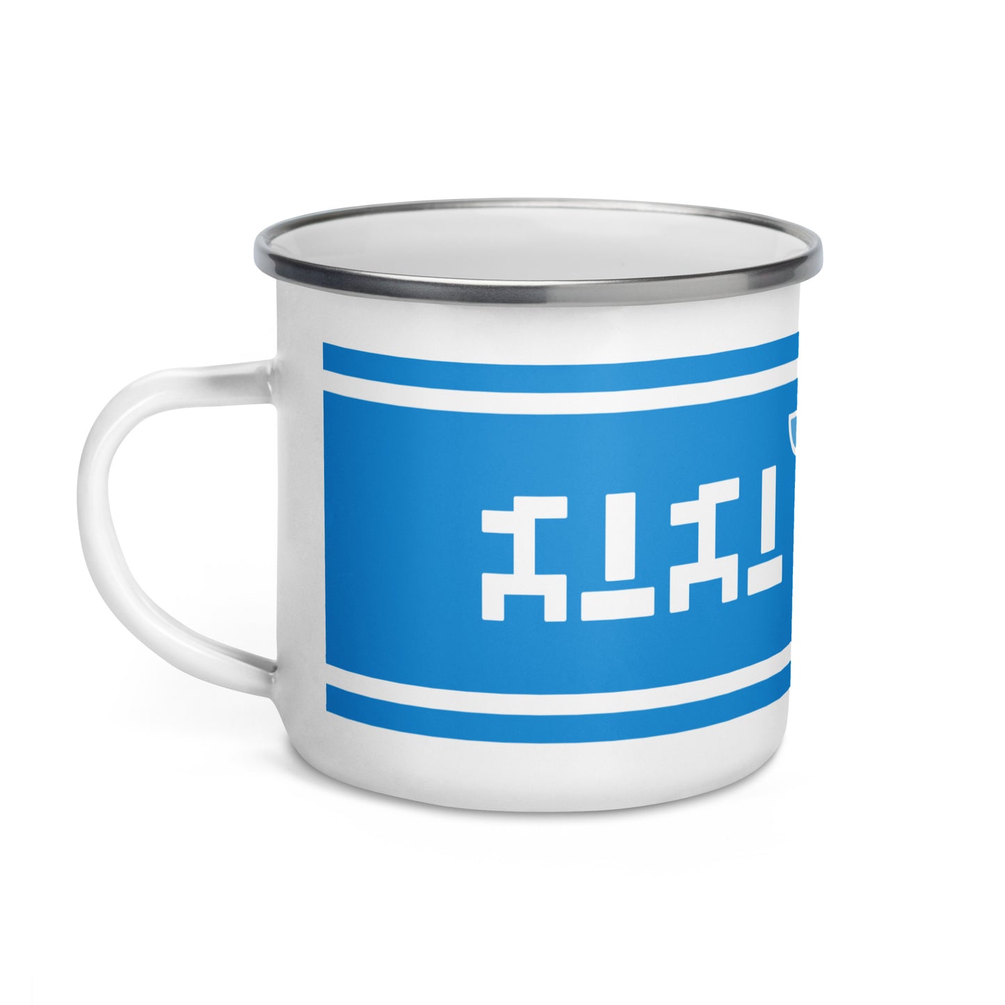 Ranch Milk enamel mug