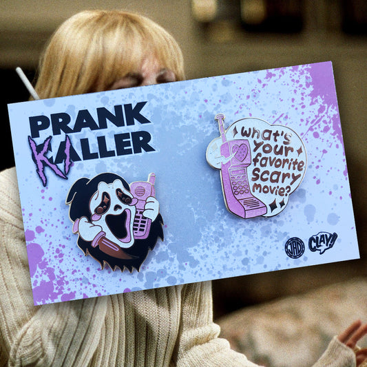 Prank Killer 1.5" Enamel Pin Set