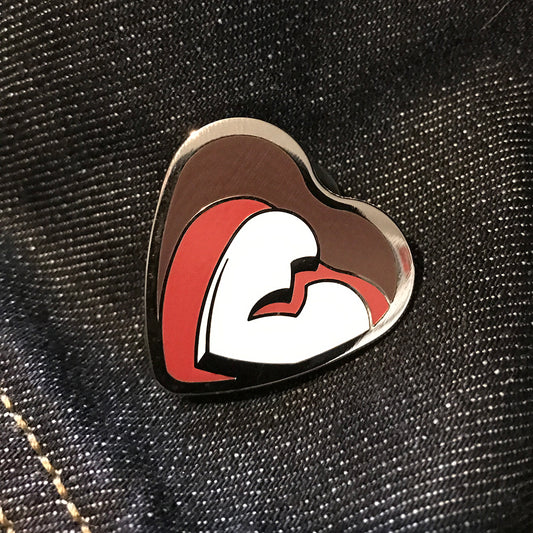 Broken Heart Surgery 1.25" Hard Enamel Pin