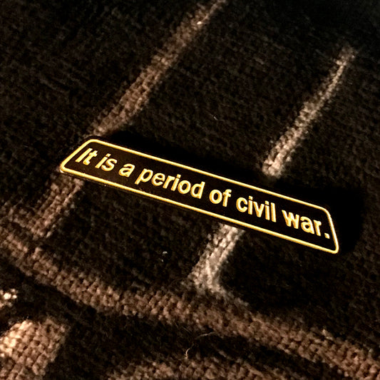 Intergalactic Civil War 2" Soft Enamel Pin