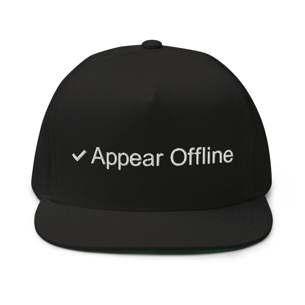 Appear Offline snapback hat