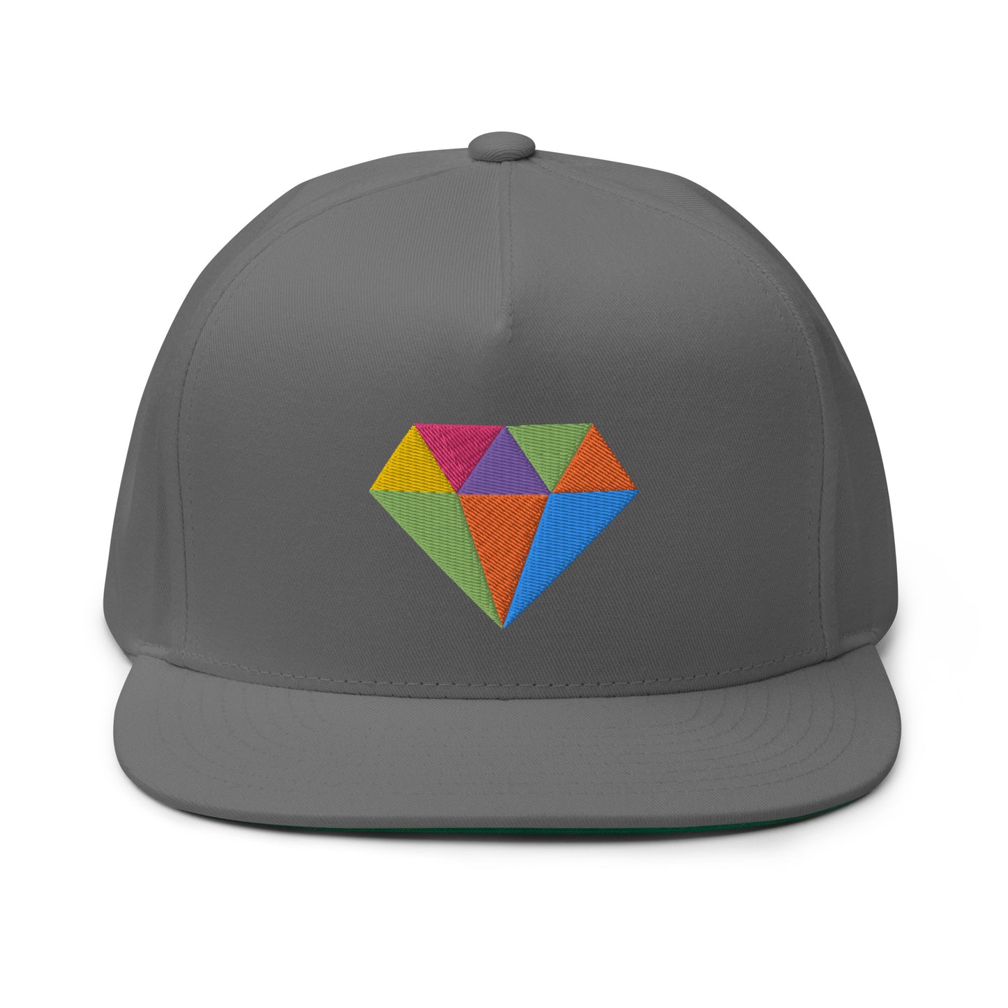 Facets snapback hat
