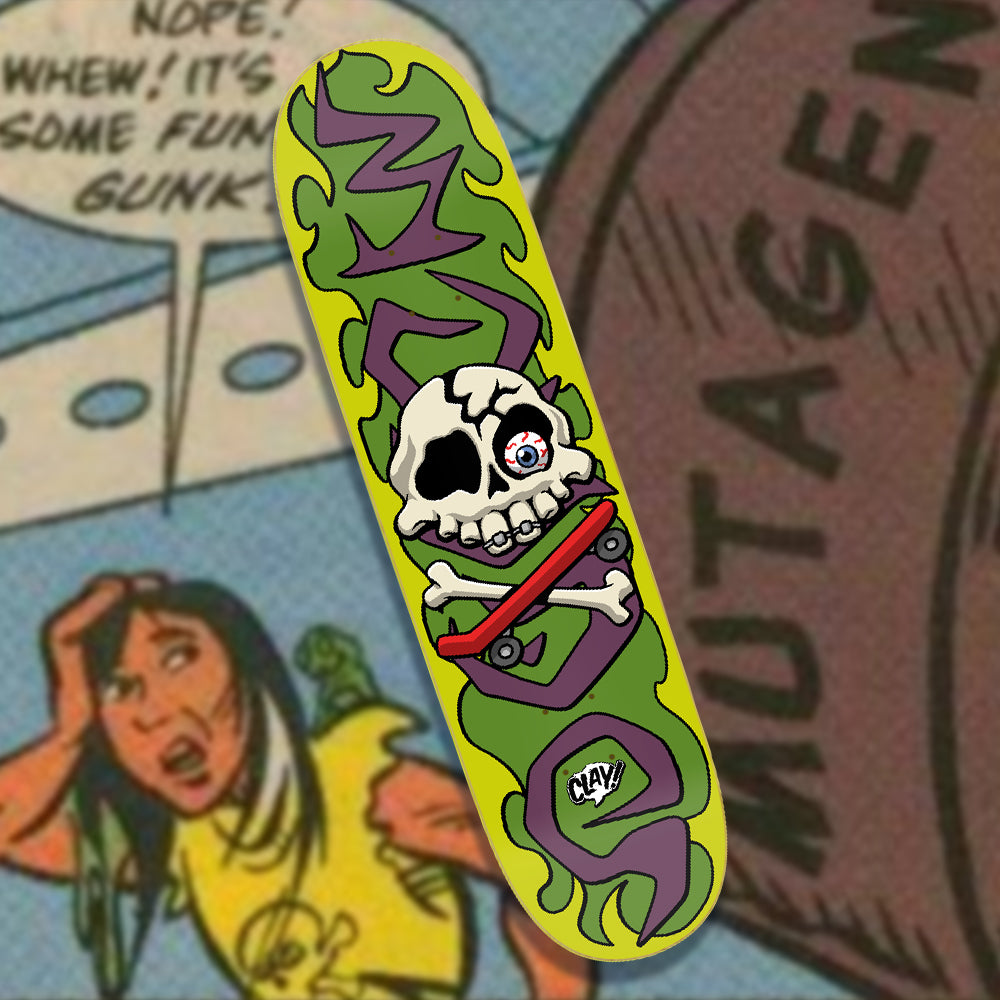 Mondo Gecko skate deck