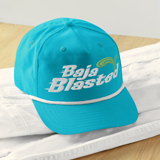 B Blasted snapback hat