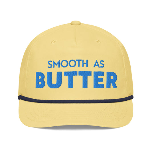 Smooth As BUTTER retro snapback hat