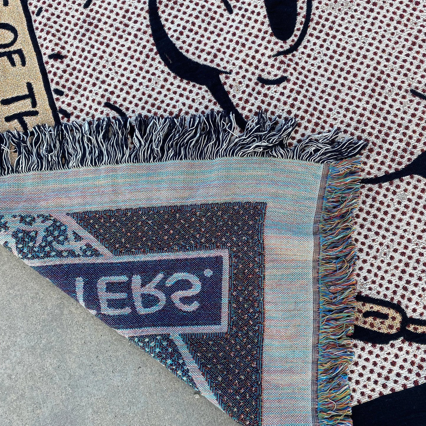 It Don't Matter Carl 80" X 60" Woven Blanket