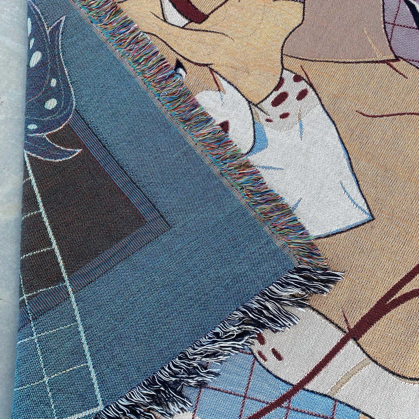 Live Fast, Die Young 60" x 80" woven blanket