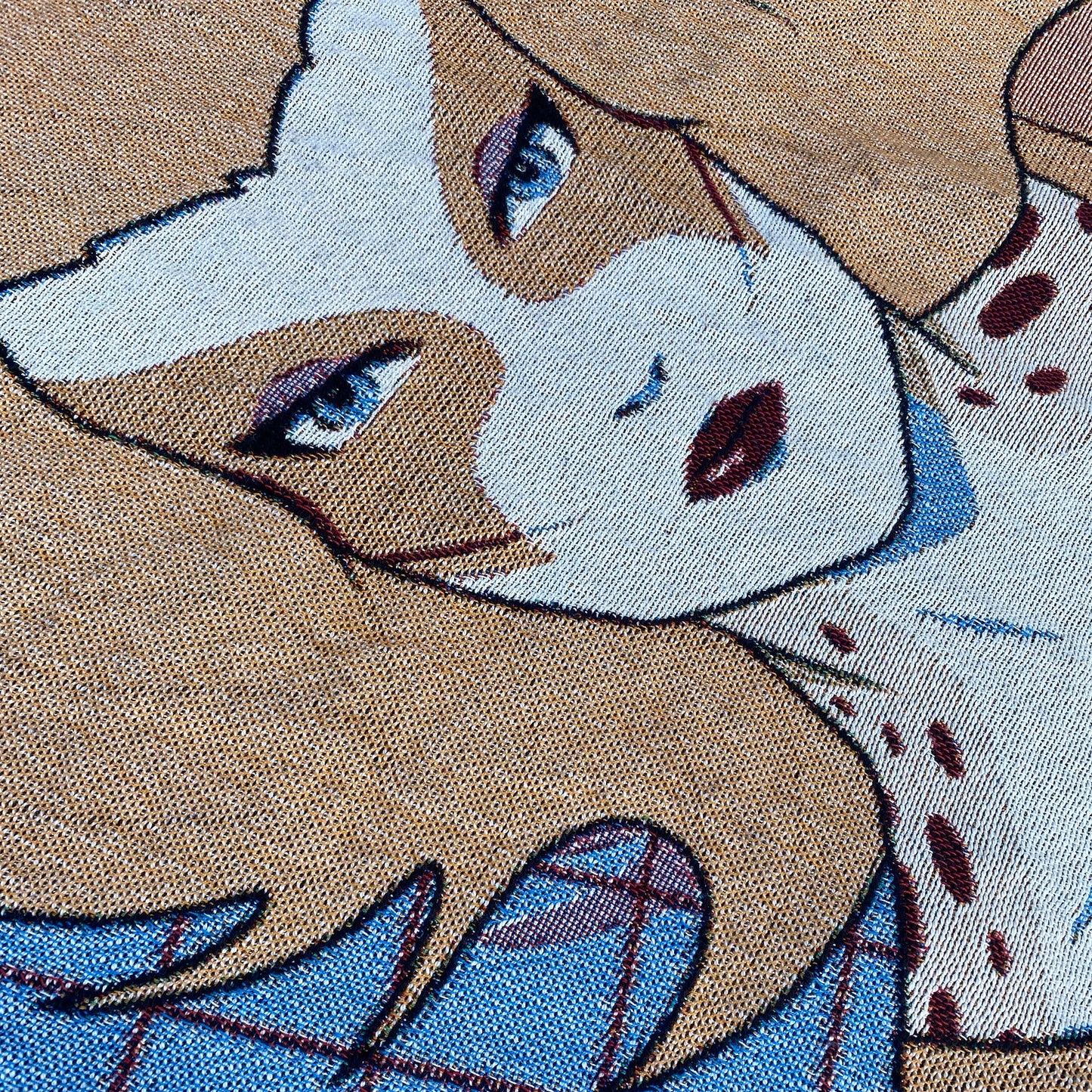 Live Fast, Die Young 60" x 80" woven blanket