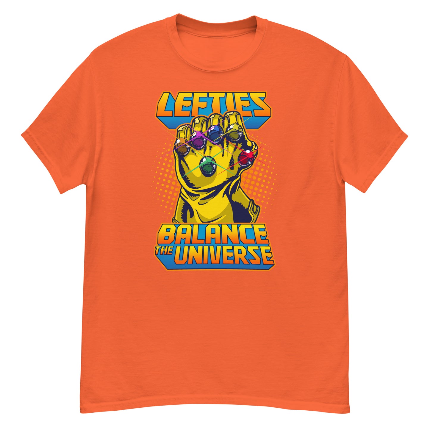 Lefties Balance the Universe t-shirt