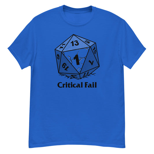 Critical Fail t-shirt