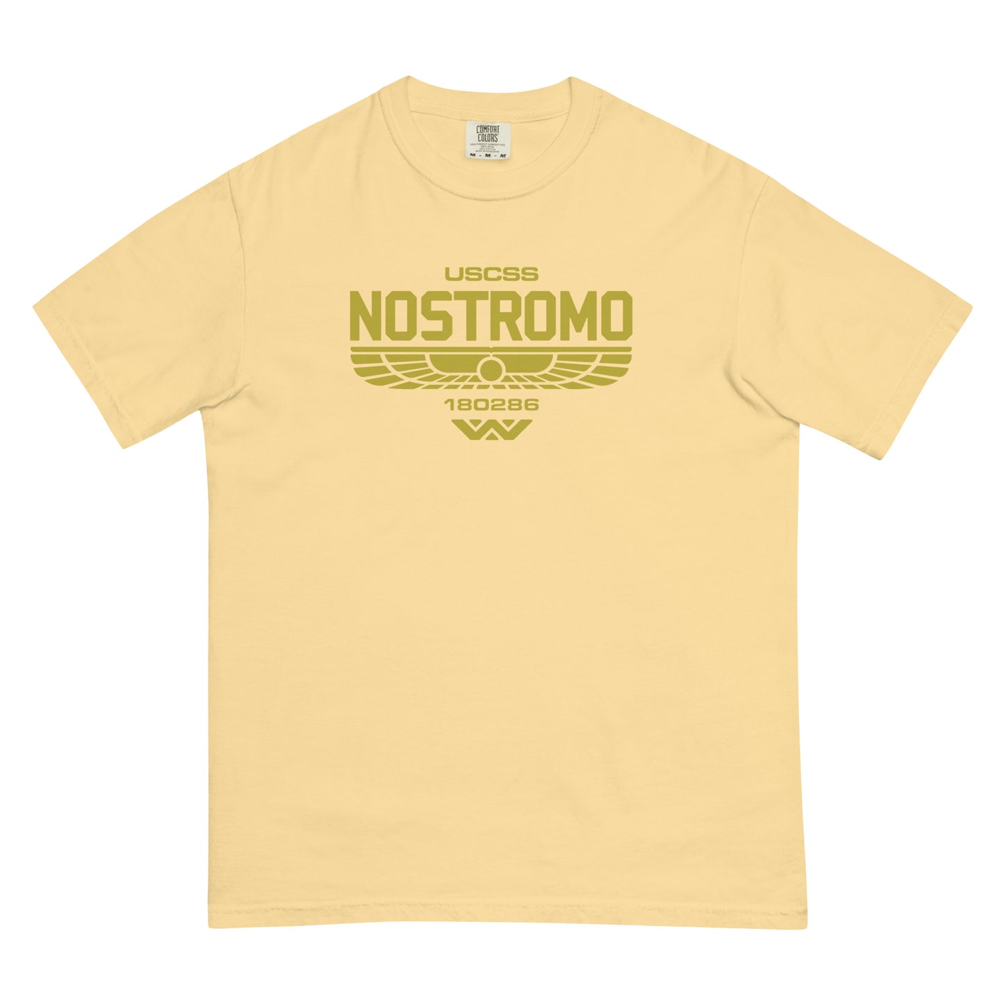 Alien Ship garment-dyed heavyweight t-shirt