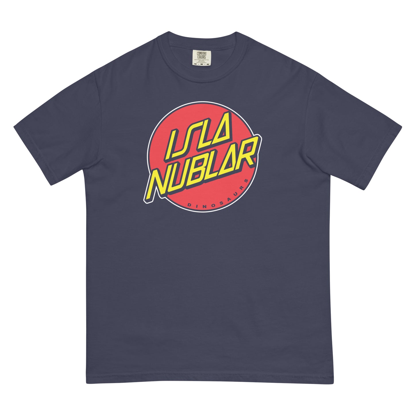 Isla Nublar Dinosaurs garment-dyed heavyweight t-shirt