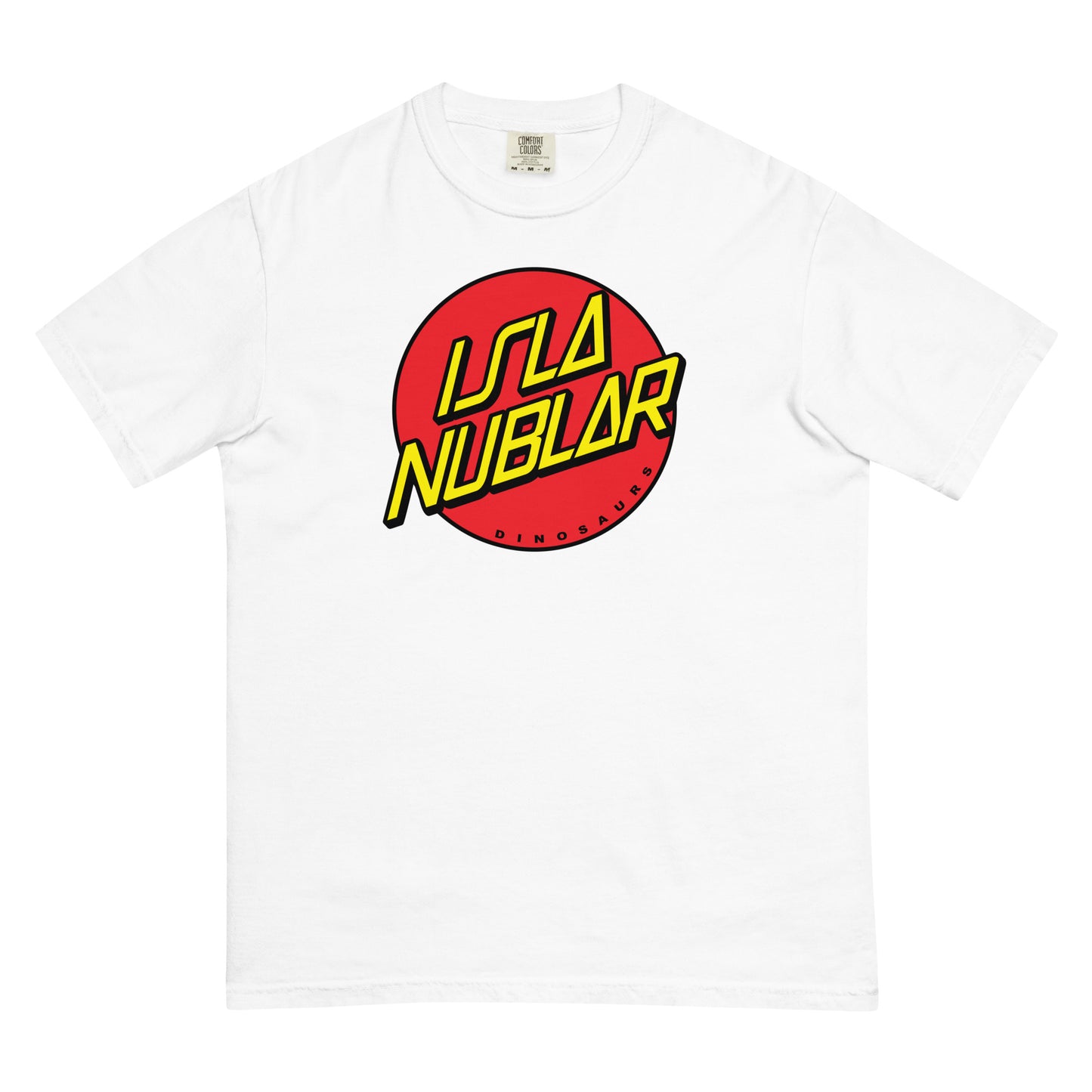 Isla Nublar Dinosaurs garment-dyed heavyweight t-shirt