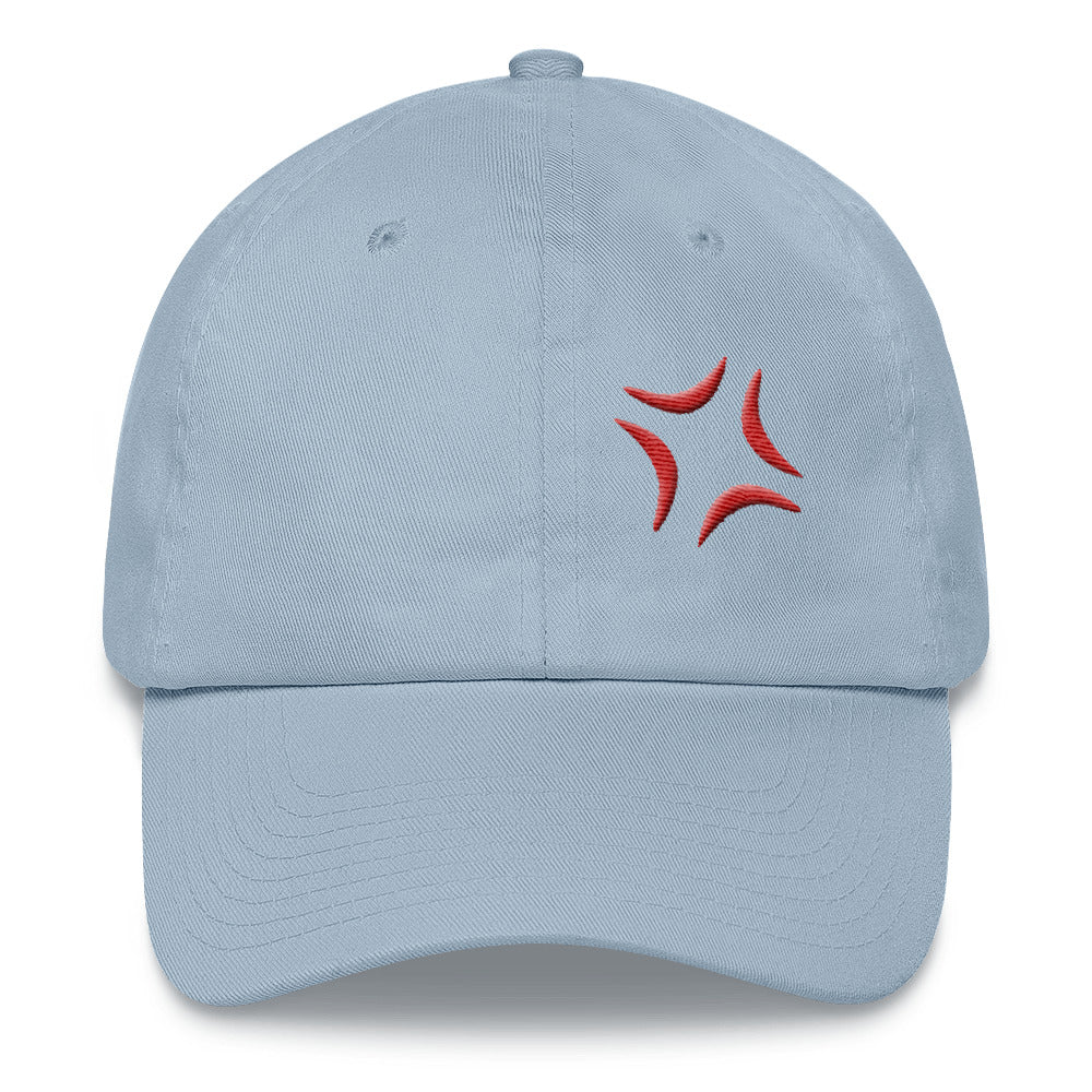Ikatteiru ikari maaku anime manga angry dad hat