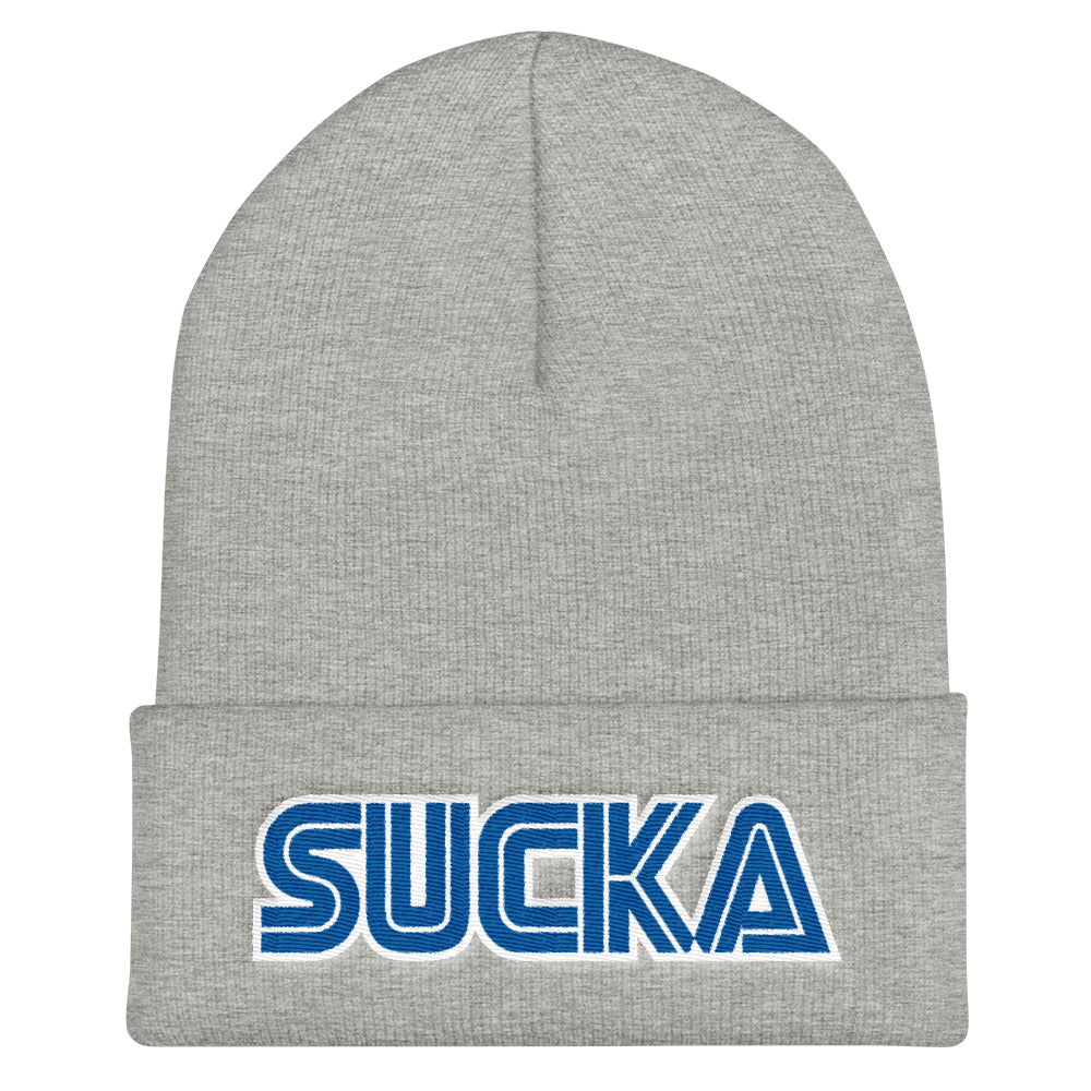 SUCKA Cuffed Beanie