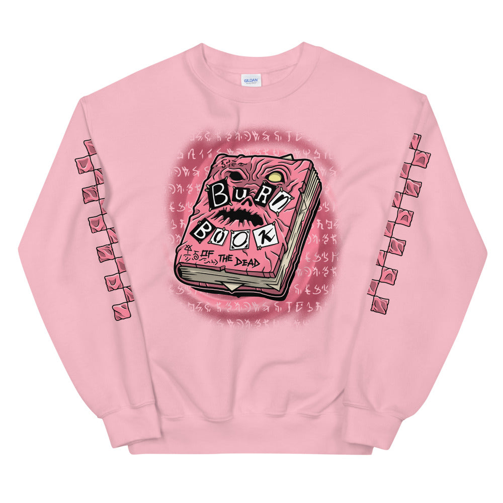 Burn Book of the Dead crewneck sweatshirt