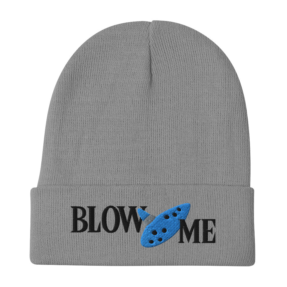 Blow Me Ocarina beanie