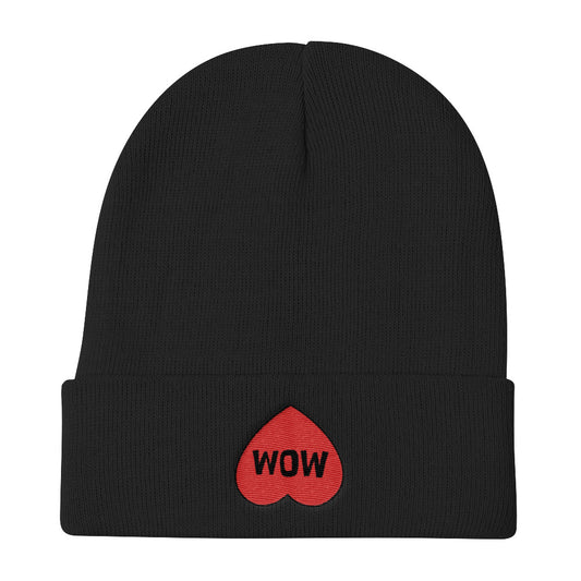 WOW Tattoo beanie