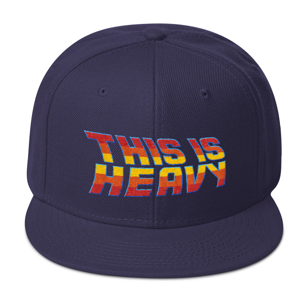 This Is Heavy snapback hat