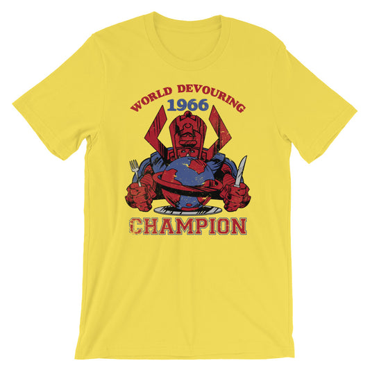 World Devouring Champion t-shirt