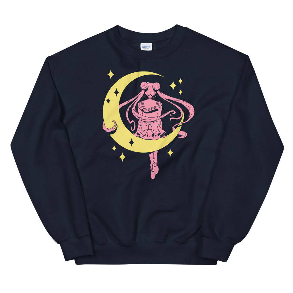 Sitter Moon crewneck sweatshirt